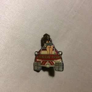 Haulin Ass Motorcycle Pin